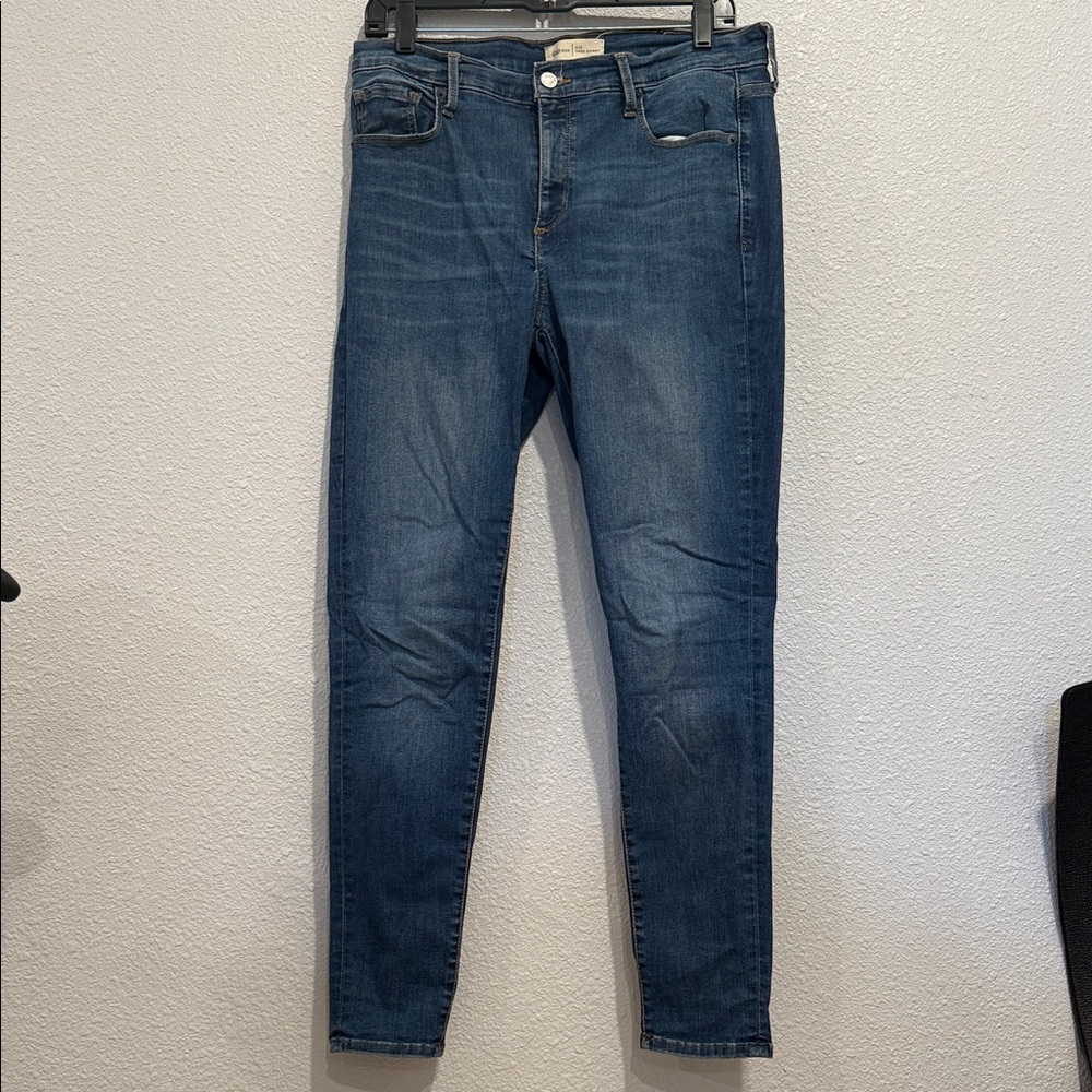 Classic Blue Skinny Jeans for Women
